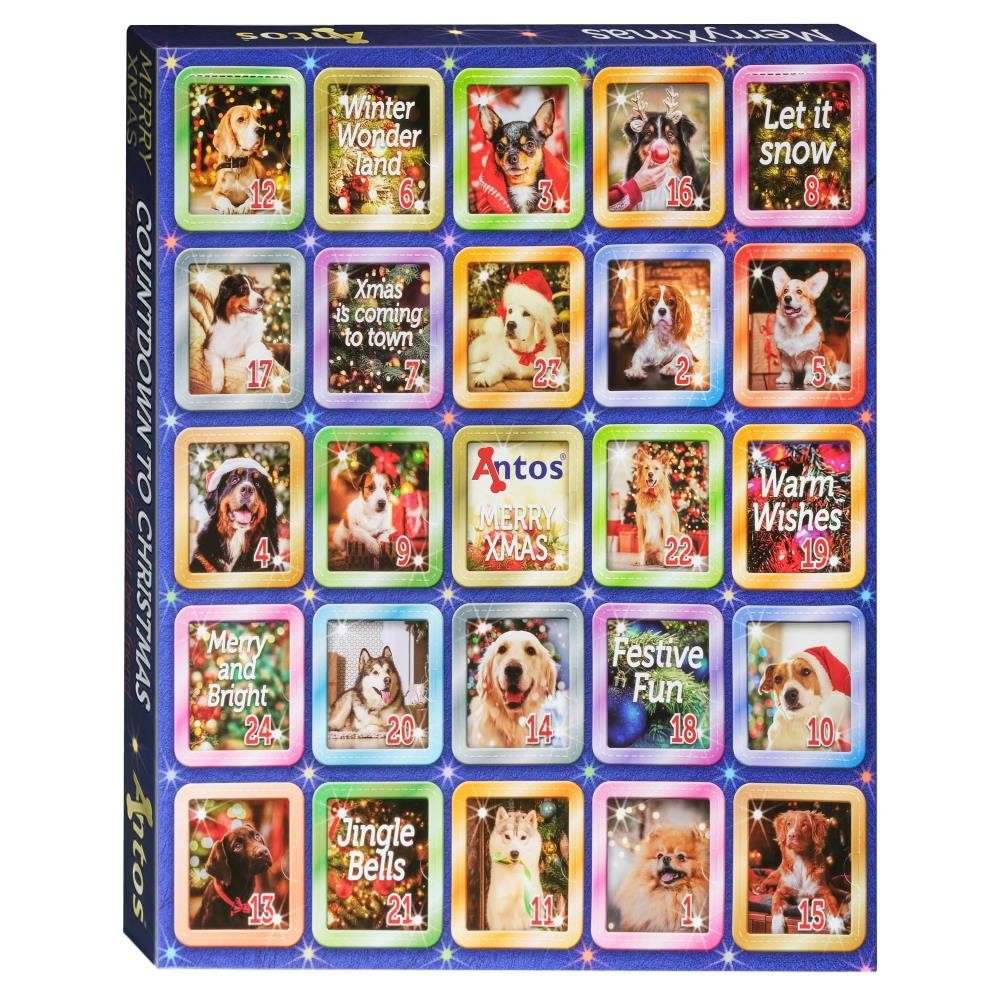 Christmas Advent Calendar 225 gr - Dogs