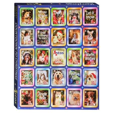 Christmas Advent Calendar 225 gr - Dogs