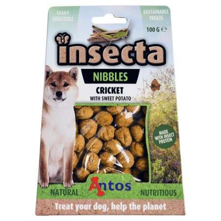Insecta Nibbles Cricket & Sweet Potato 100 gr